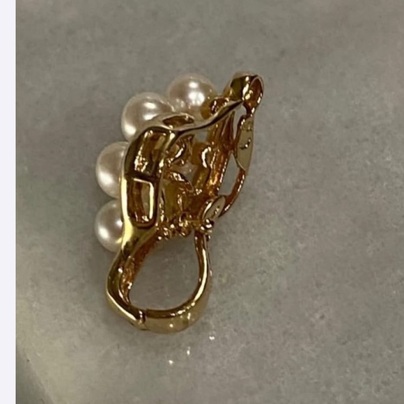 Pearls Diamond and 10 karat real gold pendant - Picture 8 of 12